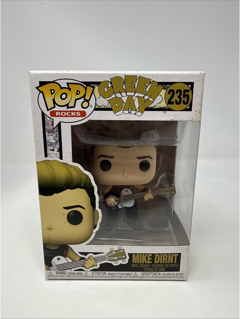 Funko POP! Rocks Green Day Mike Dirnt #235 Vinyl Figure NOT MINT